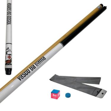 Imagem de Taco de Sinuca Oficial do Vasco V7 Desmontável Tacos Brasil