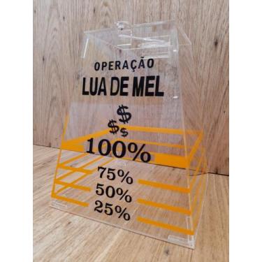 Imagem de Urna Operação Lua De Mel Modelo 100% - Rick Acrilicos