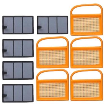 Imagem de SOLLON Conjunto de filtro de ar + pré-limpador TS420 TS410 para Stihl TS420 TS410 TS 420 TS 410 TS410Z TS420Z TS480 TS500i Serra de corte de concreto substitui 4238 141 0300, pacote com 5