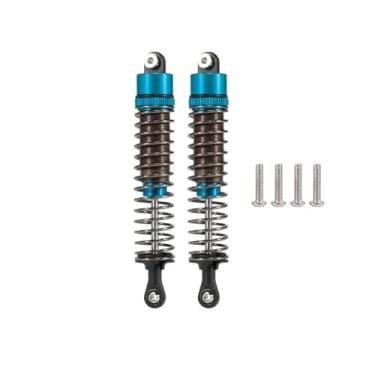 Imagem de Choques à prova de vazamento de óleo RC 1/10, 2 peças de choques ajustáveis preenchidos a óleo 52 mm-120 mm para 1/10 RC Buggy Truggy On Road Touring Drift Cars Monster Trucks peças de atualização (2