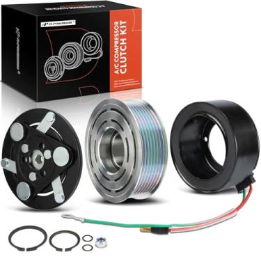 Imagem de A-Premium Kit de embreagem de compressor de ar condicionado compatível com Honda Civic 2006-2011 e Acura CSX 2010-2011, 2.0L