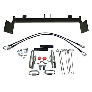 Imagem de Timilge Suporte de barra de reboque para barra de reboque BX1126 para Wrangler JK JKU 2007-2018 com amortecedor padrão (não os modelos Call of Duty Moab ou Rubicon edição de 10º aniversário)