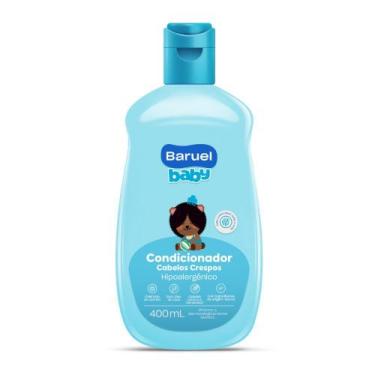 Imagem de Condicionador Baruel Baby Hipoalergênico para Cabelos Crespos 400ml
