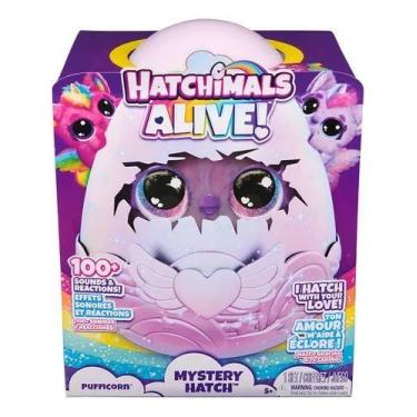 Imagem de Hatchimals Surpresa Pufficórnio Hatchimals Alive! - Sunny 4005