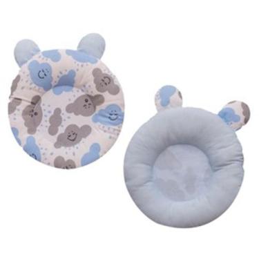 Imagem de Travesseiro Anatômico Para Bebê - Luck Baby, Gota Azul