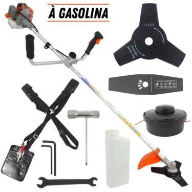 Imagem de Roçadeira Profissional Vulcan VR260P 2T 26CC 0,9CV Potente + Lâmina Ex