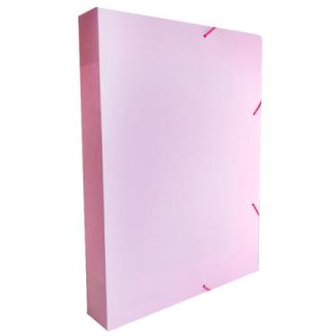 Imagem de Pasta Aba Elástica Organizadora de Papel A4 5,5cm Oficio Dello Escolar