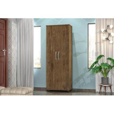 Imagem de Armário Multiuso 2 Portas com Rodízios Arezzo Jequitiba- Rede Móveis -