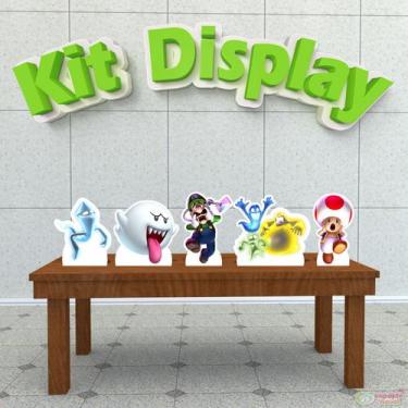 Imagem de Kit 5 Displays De Mesa  Luigi's Mansion - IMPAKTO VISUAL
