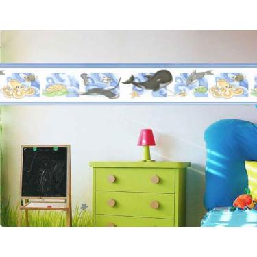 Imagem de Faixa bonder decorativa quarto infantil  jogo 04 peças med.10x100) - A