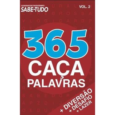 Imagem de Revista Passatempo Almanaque Sabe tudo: 365 caça palavras