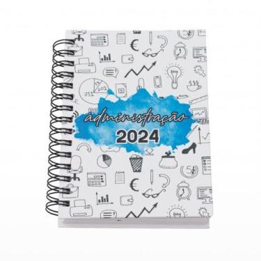 Imagem de Agenda Profissões 2025 Capa Dura Administração A5 352 Pgs - Serv Color