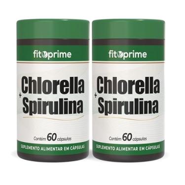 Imagem de Kit 2x Chlorella + Spirulina 60 Cápsulas