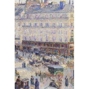 Imagem de Camille Pissarro The Place du Havre, Paris (1893), 120 Pages, 6” x 9” Lined Paper Journal/Diary/Notebook, Paperback cover: Ideal for journaling, ... for Art Lovers, Adults, College Students