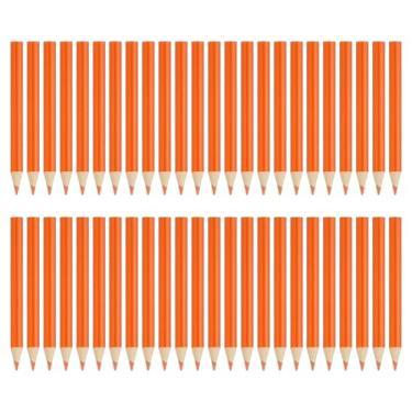 Imagem de PATIKIL Conjunto de lápis de cor laranja, 48 lápis de cor a óleo, lápis de desenho de madeira para artistas, pintura artística