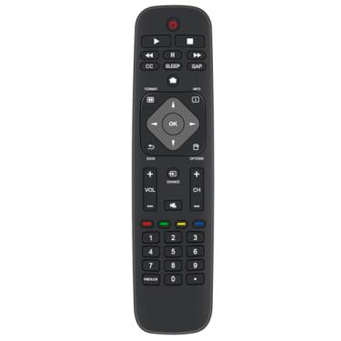 Imagem de Controle remoto de TV de substituição compatível com Philips TV 398GR8BDENTPHT YKF308-007 42PFL5907 50PFL5907 46PFL5907 55PFL5907 42PFL5907/F7 55PFL5907/F7 50PFL5907/F7 50PFL5907/F7 /F7 466 PFL5907/F7