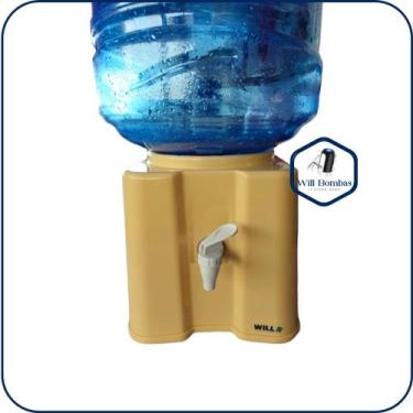 Imagem de Suporte base para galão de água mineral - 10 ou 20 litros - Will Bomba