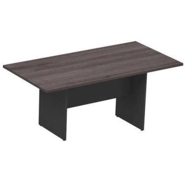 Imagem de Mesa de Reunião Retangular 2,00x1,00m Maranello London/Preto