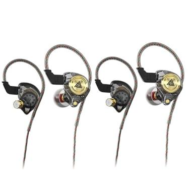 Imagem de Yeabomy Fones de ouvido intra-auriculares AK3FILE com fio, som de graves profundos, cancelamento de ruído, para jogos e música