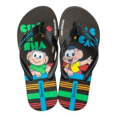 Imagem de SANDALIA CHINELO IPANEMA MENINOS INFANTIL PRETO-Masculino