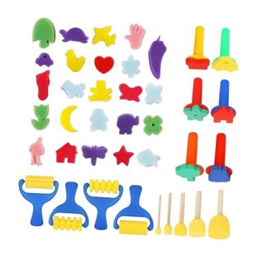 Imagem de Tachiuwa Pincéis de Esponja para Atividades de Pintura Infantil