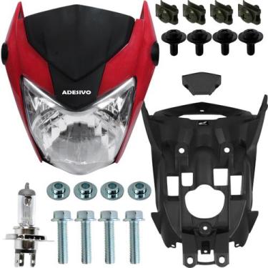 Imagem de Farol frente completo carenagem carcaça painel CG160 Titan 2016 a 2021