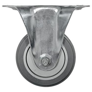 Imagem de Kit Rodízio Champion 414 Placa Fixa com Rolamento FL 414 BPE 2 Unidade