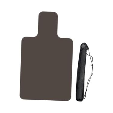 Imagem de Dynwave Mate de exercício de esteira do reformador de Pilates 38 x 22 polegadas de camurça profissional Ginástica de borracha Pilates Reformer Machine Tootom, Marrom