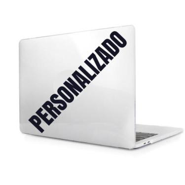 Imagem de Capa PERSONALIZADA Compatível Macbook NEW PRO 14" (A2442) - TRANSPAREN