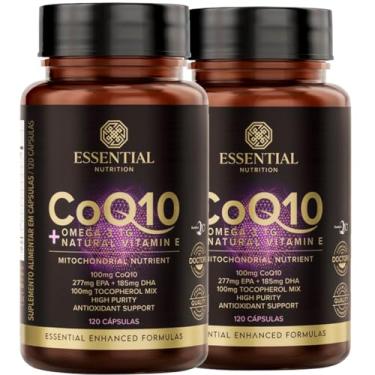 Imagem de Kit 2 Coq10 + Ômega 3 TG Essential Nutrition 120 Cápsulas