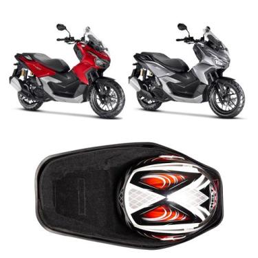 Imagem de Forração Honda ADV 160 Baú Acessório Forro Preto Scooter - Jaspe Ateli