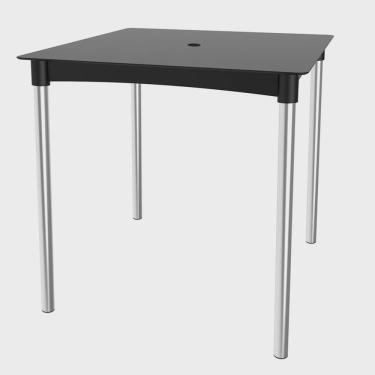 Imagem de Mesa para Jardim 4 Lugares com Furo para Ombrelone Atto
