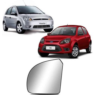 Imagem de Lente Retrovisor Ka 2008/2014 Fiesta 2003/2014 Le Metagal