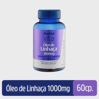 Imagem de Óleo de linhaça panvel vita 60 cápsulas