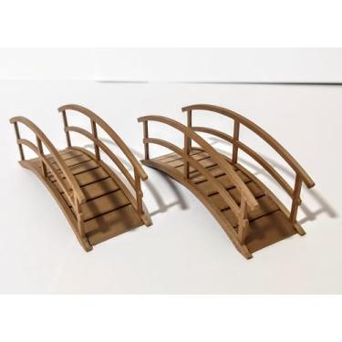 Imagem de 2 Pontes 8cm Escala 1:43 Terrário Diorama 1/43 Pontinha maquete trem