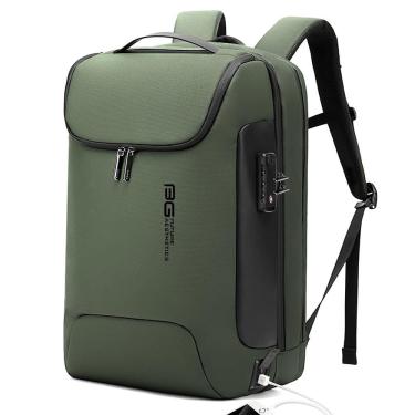 Imagem de Mochila BANGE Antifurto para laptop de 17,3 polegadas com porta de carregamento USB