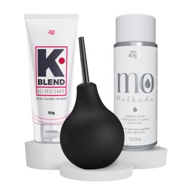 Imagem de Ducha Íntima Higiene Ginecológica Enema Gel Deslizante Sabonete Procto