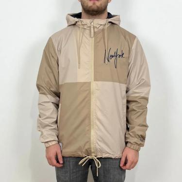 Imagem de JAQUETA CORTA VENTO NEW YORK NEW ERA BEGE-Masculino