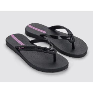 Imagem de Sandália de Dedo Ipanema 27230, 35, Preto, Lilás