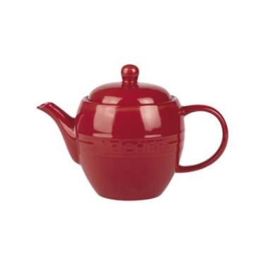 Imagem de Bule Em Cerâmica Le Chef 500ml Haüskraft, Vermelho