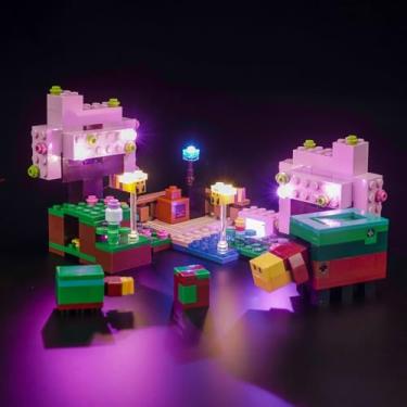 Imagem de BrickBling Light Kit Compatible with Lego The Cherry Blossom Garden Playset, Creative Lighting Compatible with Lego 21260, Great Gift for Kids Aged 10+(Lights Only, No Bricks)