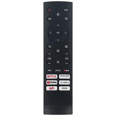 Imagem de PERFASCIN Controle remoto de substituição de voz ERF3F90 adequado para Hisense Android Tv 3A60GEVS ERF3A80 ERF3E80H ERF3H80H ERF3I80H EN2J30H EN6A64H ERF3F90H ERF3B80H ERF3C80H ERF3D80H