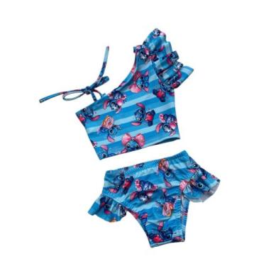 Imagem de Biquini Infantil Feminino Stitch Moda Praia// Piscina - Absolut, Azul