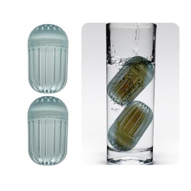 Imagem de Infusor de frutas tamanho pequeno, 2 peças, infusor de chá para garrafas de boca larga, compatível com Stanley, Hydro Flask, Iron Flask, Takeya, ThermoFlask e similares