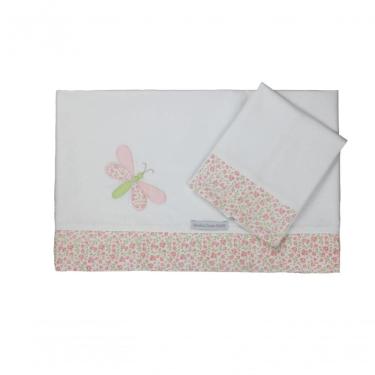 Imagem de Lençol De Mini Berço Libélula