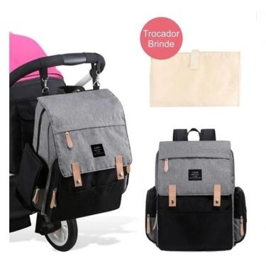 Imagem de Mochila Maternidad Land Luxury Original Grande Capacidade