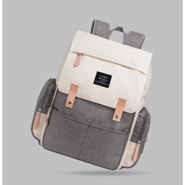 Imagem de Mochila Maternidade Land Luxury Original Grand Capacid Clara