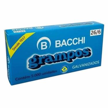 Imagem de Grampo Galvanizado 26/6 Bacchi C/5000