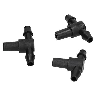Imagem de 4/7 Conector de Mangueira Tee Conector Acessórios de Instalação Irrigação de Gotejamento de Gotejamento Seguro de Bico de Material Plástico Seguro Com Amplo de Mangueira de Tee de Aplicativo para