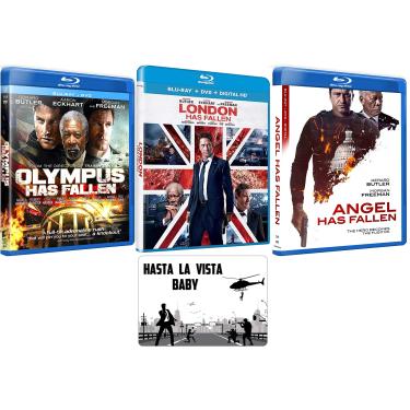 Imagem de Vapasa Olympus / London Angel Has Fallen: Coleção Completa De Filmes Em Blu-Ray Com Cartão Arte Bônus